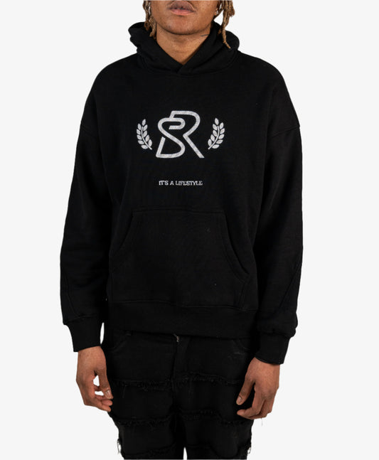 SR MIDNIGHT BLACK HOODIE