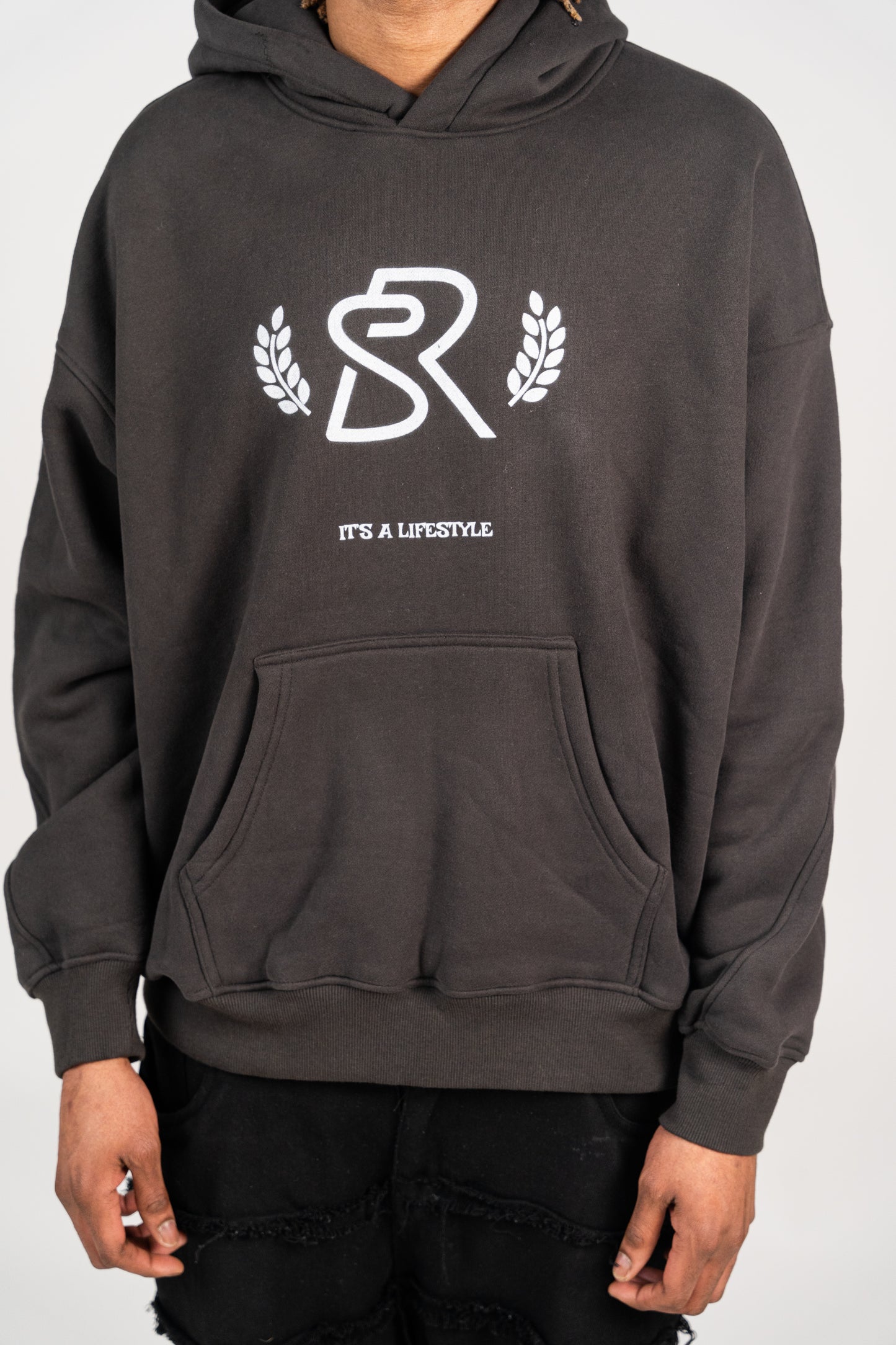 SR CHARCOAL GREY HOODIE