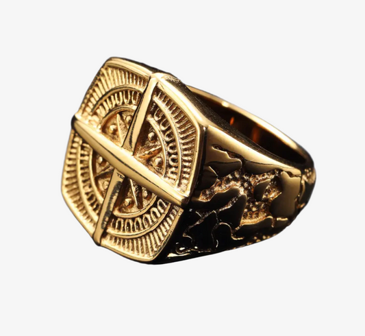 VINTAGE COMPASS RING