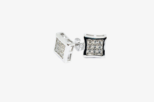 SQUARE STUD EARRINGS