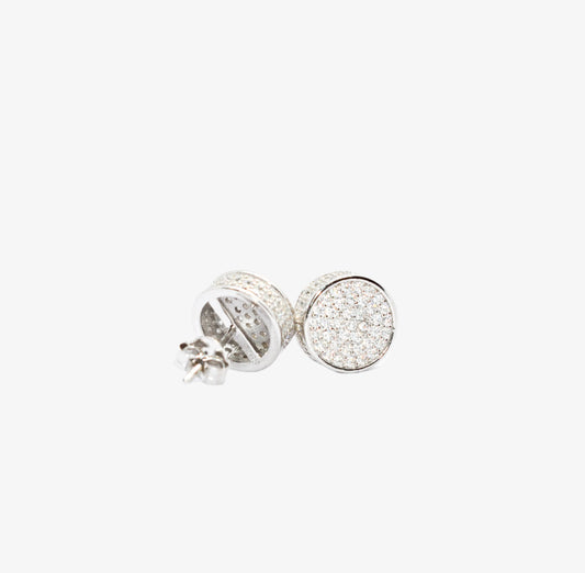 ROUND STUD EARRINGS